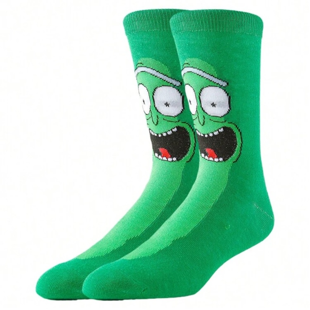 •Rick & Morty• Graphic Mismatch Unisex Socks 3 for $21